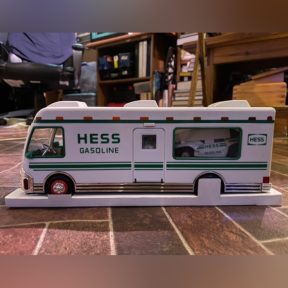 Hess Recreation Van 1998 with Box with Dune Buggie and Motorcycle - Picture 9 of 9